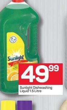 Pick n Pay Hypermarket Sunlight dishwashing liquid offer