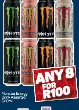 Pick n Pay Hypermarket Black monster energy drink 8 offer
