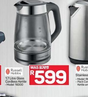 Pick n Pay Hypermarket Russell hobbs kettle offer