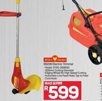 Pick n Pay Hypermarket Wolf garden trimmer offer