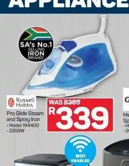 Pick n Pay Hypermarket Russell hobbs iron offer