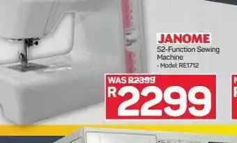 Pick n Pay Hypermarket Janome sewing machine offer