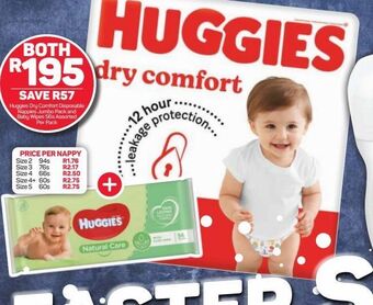 Pick n Pay Hypermarket Huggies nappies offer