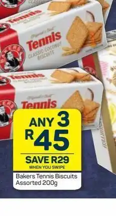 Pick n Pay Hypermarket Bakers tennis biscuits 3 offer