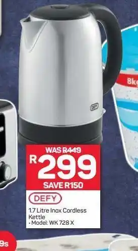 Pick n Pay Hypermarket Defy kettle offer