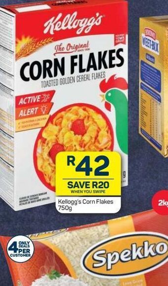 Pick n Pay Hypermarket Kellogg's corn flakes offer