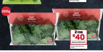 PnP English Spinach 200g