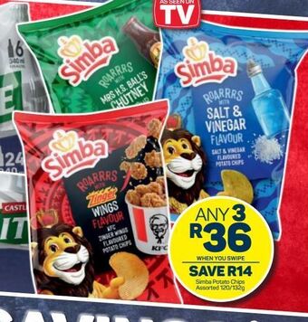 Pick n Pay Hypermarket Simba chips 3 offer