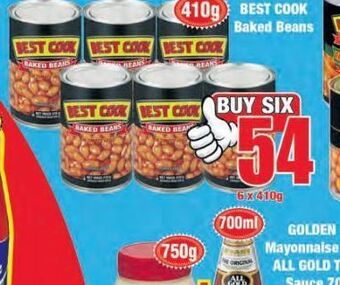 Boxer Best cook baked beans 6 offer