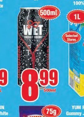 Boxer Wet energy drink offer