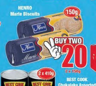 Henro biscuits 2