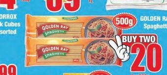 Boxer Golden ray spaghetti 2 offer