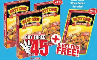 Boxer Best cook stock cubes 3 offer