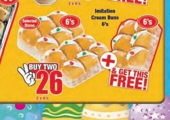 Boxer Cream buns 2 offer