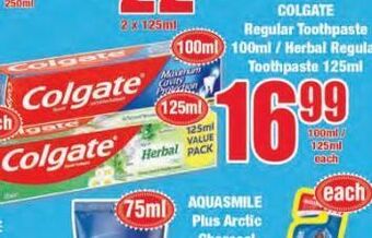 Boxer Colgate toothpaste offer
