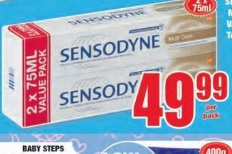 Boxer Sensodyne toothpaste offer
