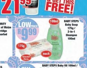 Boxer Baby steps baby soap offer