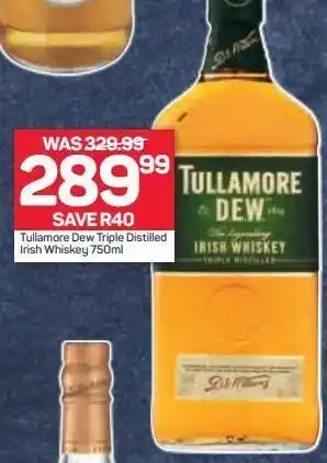 Pick n Pay Tullamore dew whiskey offer