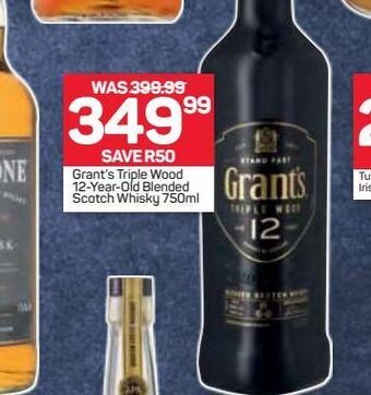 Pick n Pay Grant's whiskey offer