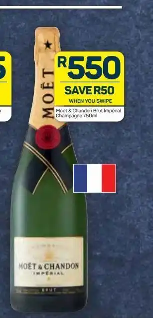 Pick n Pay Moet&chandon brut champagne offer