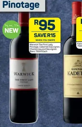 Pick n Pay Warwick wine offer
