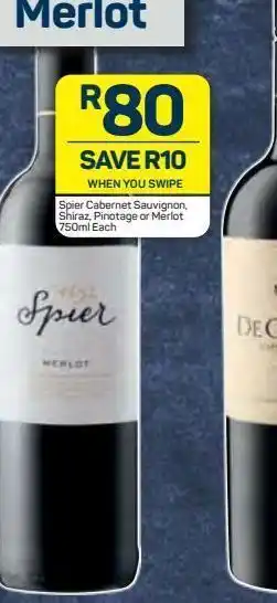 Pick n Pay Spier wine offer