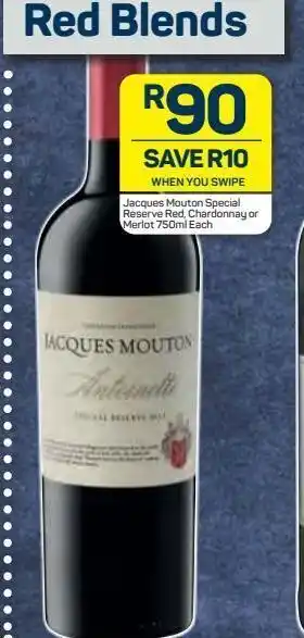 Pick n Pay Jacques mouton wine offer