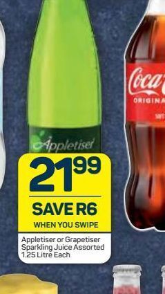 Appletiser sparkling juice