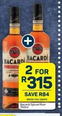 Pick n Pay Liquor Bacardi rum 2 offer
