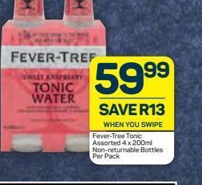 Pick n Pay Liquor Fever-tree tonic offer