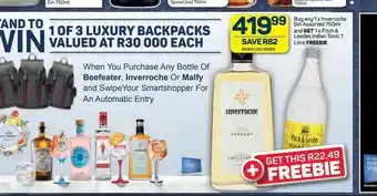 Pick n Pay Liquor Inverroche gin offer