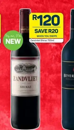 Pick n Pay Liquor Zandvliet shiraz offer