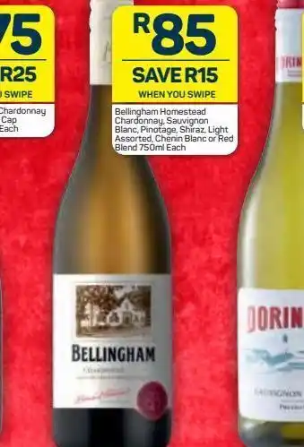 Pick n Pay Liquor Bellingham homestead white wine offer
