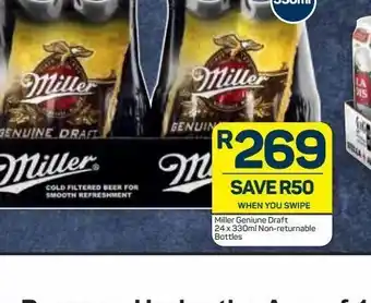 Pick n Pay Liquor Miller beer offer