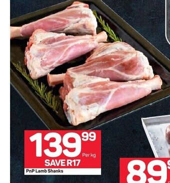 Pick n Pay PnP Lamb Shanks offer
