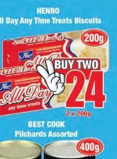 Boxer Henro biscuits 2 offer