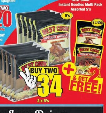 Boxer Best cook noodles 2 offer