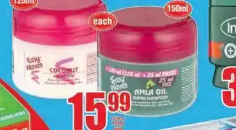 Boxer Easy waves hair food offer