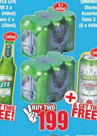 Boxer Smirnoff cans 2 offer