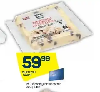 Pick n Pay PnP Wensleydale Assorted 200g offer