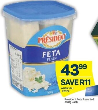 Pick n Pay Président Feta Assorted 400g offer
