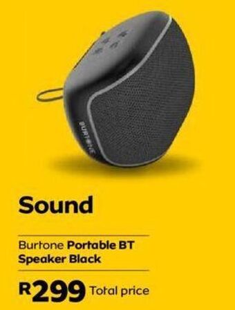 MTN Burtone portable bt speaker black offer
