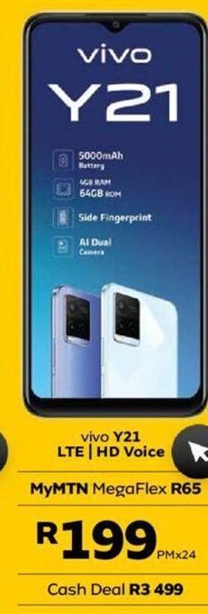 MTN Vivo y21 offer