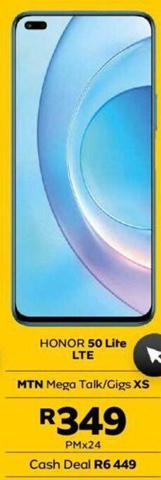 MTN Honor 50 lite offer
