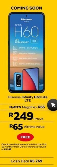 MTN Hisense infinity h60 lite offer