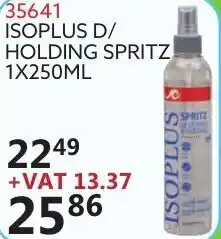 Africa Cash and Carry Isoplus D/Holding Spritz 35641 offer