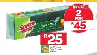 No.35 Heavy Duty Scourer 4-Pack