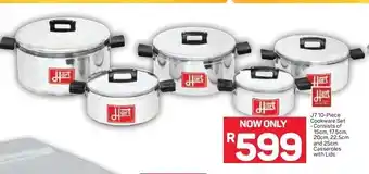 Pick n Pay J7 10-Piece Cookware Set 15cm, 17.5cm, 20cm, 22cm and 25cm offer