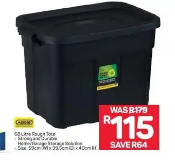 Pick n Pay Rough Tote Strong and Durable Home/Garage Storage Solution 59cm offer
