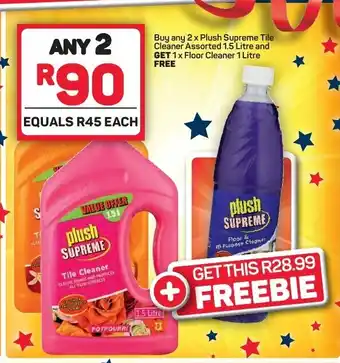 Pick n Pay Plush Supreme Tile Cleaner Asstd 1.5 Litre offer